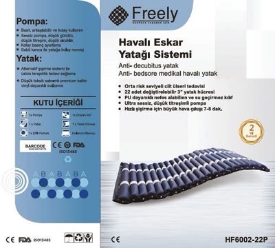 Freely HF6002-22P Boru Tipli Havalı Yatak