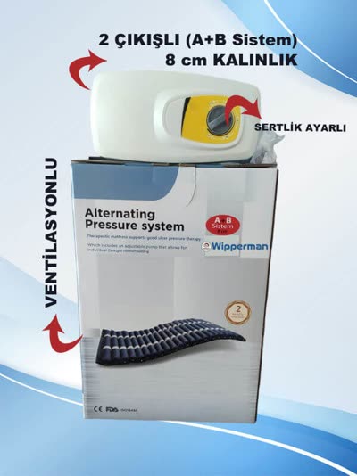 Boru Tipi Havalı Yatak A+b Sistem 8 Cm